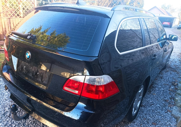 BMW Seria 5 cena 15900 przebieg: 252456, rok produkcji 2005 z Bełżyce małe 37